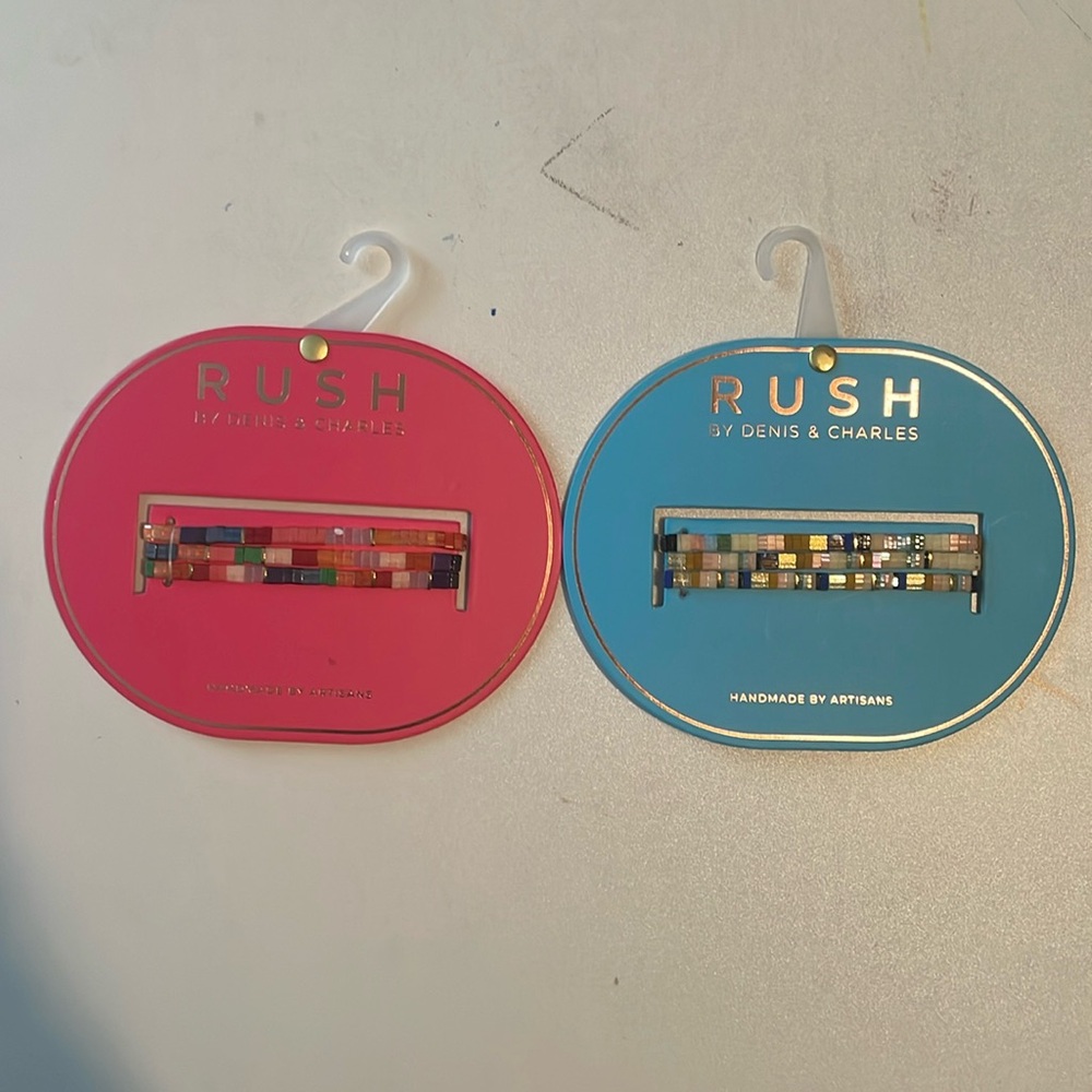 RUSH bracelet sets - NWT